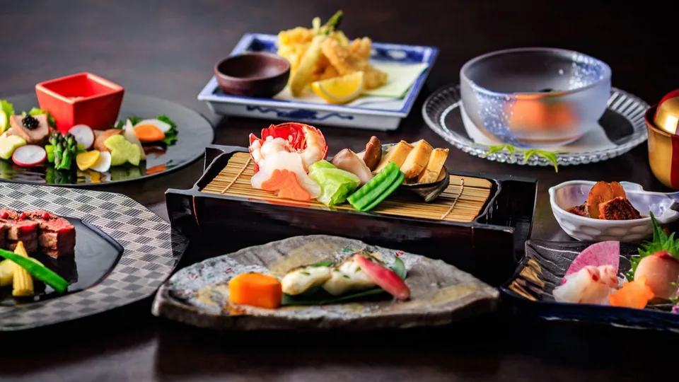 箱根湯の花プリンスホテルの会席料理
